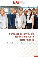 L Impact Des Styles de Leadership Sur La Performance af Amraoui-A
