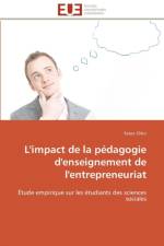 L'Impact de la P dagogie d'Enseignement de l'Entrepreneuriat af Chkir-F