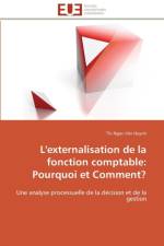 L'Externalisation de la Fonction Comptable af Huynh-T