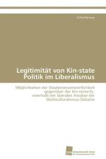 Legitimitat von Kin-state Politik im Liberalismus af Hatvany Csilla