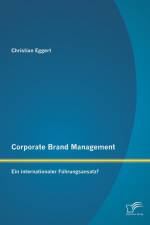 Corporate Brand Management af Christian Eggert