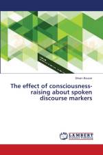 effect of consciousness-raising about spoken discourse markers af Siham Bouzar