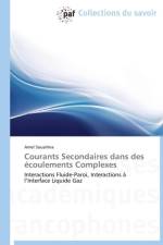 Courants Secondaires Dans Des Ecoulements Complexes af Soualmia-A