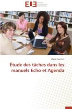 tude Des T ches Dans Les Manuels Echo Et Agenda af Gauthier-C