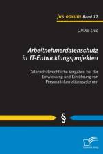 Arbeitnehmerdatenschutz in IT-Entwicklungsprojekten af Ulrike Liss