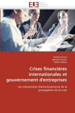 Crises financieres internationales et gouvernement d'entreprises af Collectif