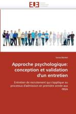 Approche Psychologique af Bechet-S