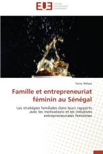 Famille et entrepreneuriat feminin au senegal af Ndiaye-F