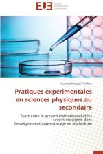 Pratiques Exp rimentales En Sciences Physiques Au Secondaire af Tatchou-G