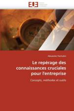 Le reperage des connaissances cruciales pour l'entreprise af Pachulski-A