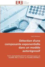 D tection d'Une Composante Exponentielle Dans Un Mod le Autor gressif af El Melhaoui-S
