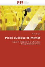 Parole publique et internet af Longin-P