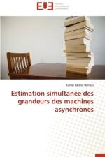 Estimation Simultan e Des Grandeurs Des Machines Asynchrones af Hemsas-K