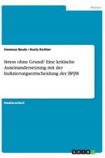 Stress ohne Grund? Eine kritische Auseinandersetzung mit der Indizierungsentscheidung der BPjM af Karla Knitter
