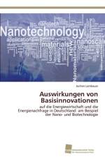 Auswirkungen von Basisinnovationen af Jochen Lambauer