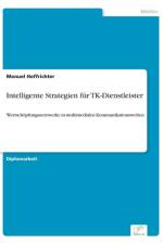 Intelligente Strategien fur TK-Dienstleister af Manuel Hoffrichter
