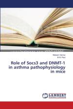 Role of Socs3 and DNMT-1 in asthma pathophysiology in mice af Mukesh Verma