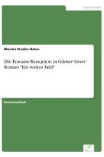 Fontane-Rezeption in Gunter Grass' Roman Ein weites Feld af Monika Stadler-Huber
