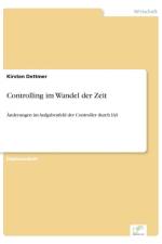 Controlling im Wandel der Zeit af Kirsten Dettmer