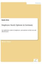Employee Stock Options in Germany af Nadia Dirks