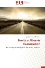 Droits Et Libert s d'Association af Masanka-S