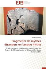Fragments de Mythes trangers En Langue Hittite af Van Hoof-R