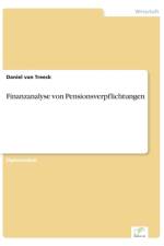 Finanzanalyse von Pensionsverpflichtungen af Daniel Van Treeck
