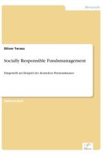 Socially Responsible Fundsmanagement af Oliver Terasa