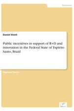 Public incentives in support of R+D and innovation in the Federal State of Espirito Santo, Brazil af Daniel Streit