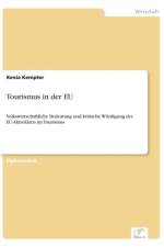 Tourismus in der EU af Xenia Kempter