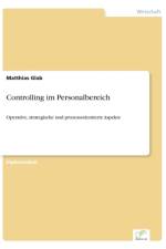 Controlling im Personalbereich af Matthias Glab