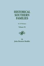 Historical Southern Families af John Boddie