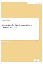 Accounting for brands according to US-GAAP and IAS af Stefan Greite