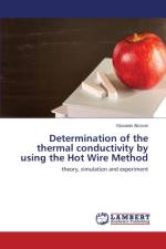 Determination of the thermal conductivity by using the Hot Wire Method af Alcocer Giovanni