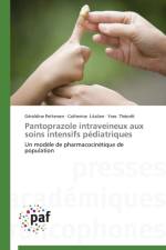 Pantoprazole Intraveineux Aux Soins Intensifs Pediatriques af Collectif