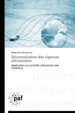 Deconvolution Des Signaux Ultrasonore af Benammar-A