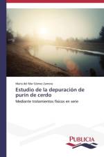 Estudio de la depuracion de purin de cerdo af Maria del Mar Gomez Zamora