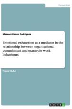 Emotional exhaustion as a mediator in the relationship between organisational commitment and extra-role work behaviours af Marcos Alonso Rodriguez