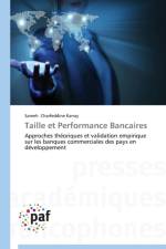 Taille Et Performance Bancaires af Karray-S