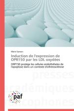 Induction de l'Expression de Opr150 Par Les LDL Oxydees af Sanson-M