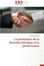 Promotion de la Diversit Ethnique Et La Performance af Herszkowicz-S