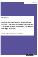 Qualitatsmanagement im Krankenhaus af Eibe Hinrichs
