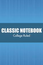 Classic Notebook (College Ruled) af Speedy Publishing LLC