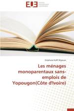 Les M nages Monoparentaux Sans-Emplois de Yopougon(c te d'Ivoire) af N'Gouan-S