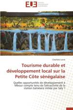 Tourisme Durable Et D veloppement Local Sur La Petite C te S n galaise af Laine-C