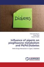 Influence of Piperin on Pioglitazone Metabolism and Pk/Pd af Sunil Reddy