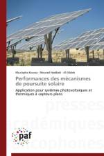 Performances Des Mecanismes de Poursuite Solaire af Collectif