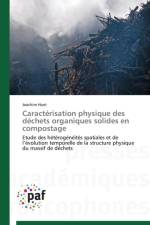 Caracterisation Physique Des Dechets Organiques Solides En Compostage af Huet-J