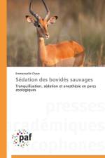 Sedation Des Bovides Sauvages af Chave-E