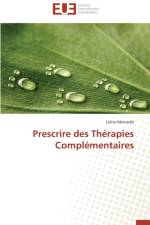 Prescrire Des Th rapies Compl mentaires af Mercadie-L